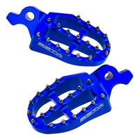 ZETA FOOTPEGS ALLOY ULTRAWIDE | YZ450F '23-, YZ250F '24-, WR450F '24-, WR250F '25- | 57mm BLUE.