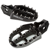 Zeta Aluminium Foot Pegs - KTM SX ('16-) - Black