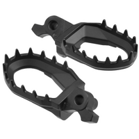 Zeta Max Foot Pegs - Honda CRF250R - Black
