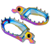 ZETA FOOTPEGS MAX ULTRAWIDE | CRF250/450'02-,CRF150R'07-,CR125/250'02-,CRF250L, CRF450L'19- | 60mm CrMo OILSLICK.