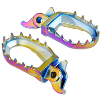Zeta Max Foot Pegs - Yamaha YZ 2-Stroke - Oil Slick