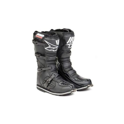 Motocross Boots Black - AXO